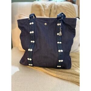 Kate Spade "On Purpose" North South Denim Tote
